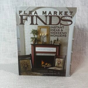 Vintage Leisure Arts Hardcover Flea Market Finds Instant Ideas & Weekend Wonders